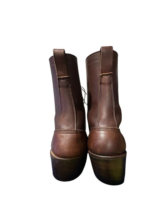 Vintage Hathorn By White\'s Boots Packer Logger Style Mens Sz 11 E Vibram Brown main image 6